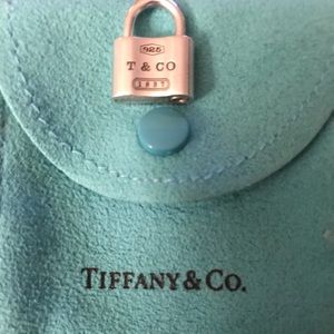 Tiffany &co Lock charm